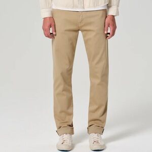 NEW Citizens of Humanity The Adler Tapered Classic Pant in Abbot Tan Size 28
